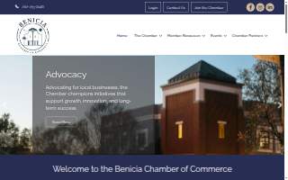 Benicia Chamber of Commerce website