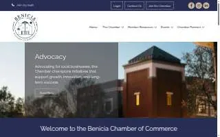 Benicia Chamber of Commerce website