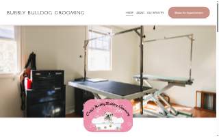 Bubbly Bulldog Grooming website