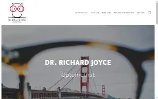 Dr. Richard Joyce Optometrist website