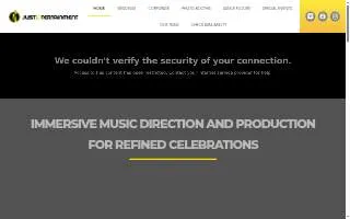 JustINtertainment of Benicia website