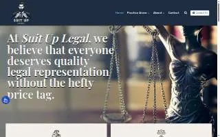 Suit Up Legal website