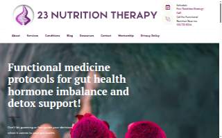 23 Nutrition Therapy - Functional Medicine Dietitian