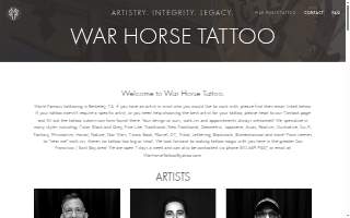 War Horse Tattoo