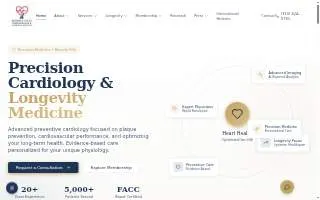 Beverly Hills Cardiovascular website