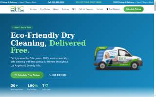 Beverly Hills Cleaners website