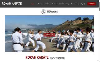 Rokah Karate & Jiu Jitsu of Beverly Hills website