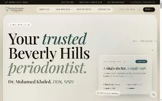 Sterling Periodontics and Implantology website