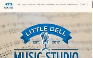 Little Dell Music Studio of Blythe website