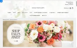Espinoza Flowers website