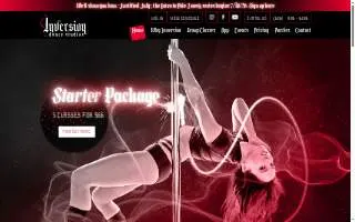Inversion Dance Studios website
