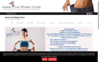 Ameri-Cal Weight Clinic of Brentwood website
