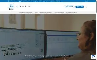 BR Graphics Print Center of Brentwood website
