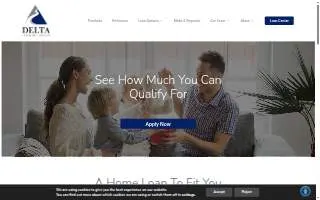 Delta Lending Group website