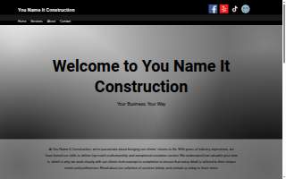 You Name It Construction Services