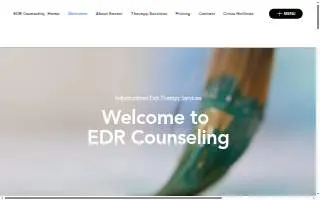 EDR Counseling website