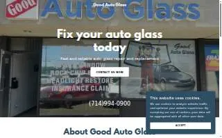 Good Auto Glass of Buena Park website