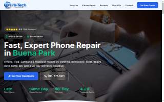 Hi-Tech Repairs – iPhone, iPad, Samsung, MacBook & Computer