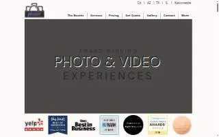 Pixster Photo Booth of Buena Park website
