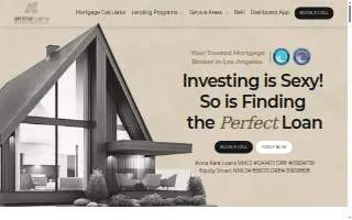 Anna Kara Loans website