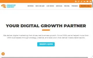 Creative Digital Marketing website