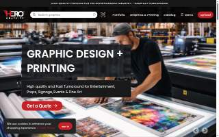 HERO GRAPHICS - UV Flatbed Printing, Fine Art, Decals, Displays, Props, Signs & Event Graphics
