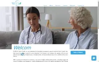 Mela Home Health website