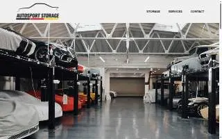 AutoSport Storage website