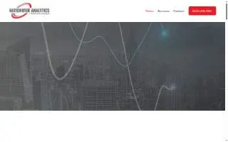 Nationwide Analytics website