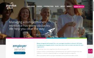 Populus Group website