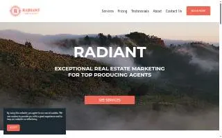 Radiant Photo Video of Burlingame website