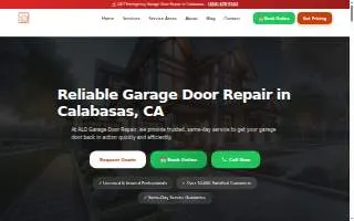 ALO Garage Door Repair website