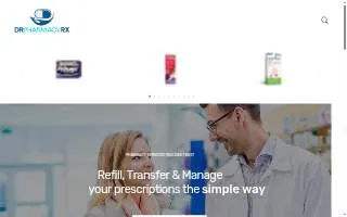 Dr Pharmacy Rx website