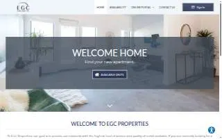 EGC Properties website