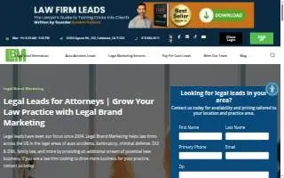 Legal Brand Marketing, LLC website