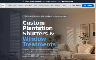 DSL Window Coverings website
