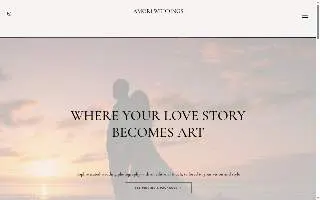 Amori Weddings website