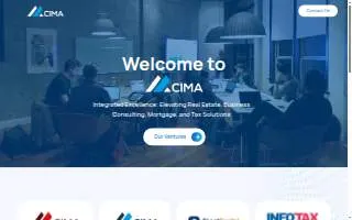 CIMA Advisory Group, Inc website
