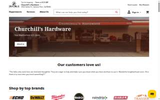 Churchill's Hardware