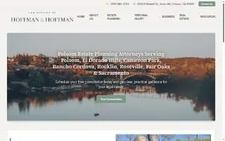 Hoffman & Hoffman of Cameron Park website