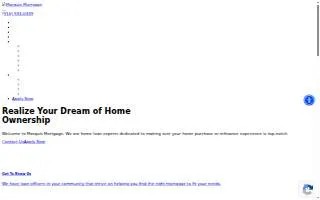 Marquis Mortgage website