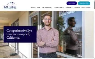 Bay View Eye Care Center website