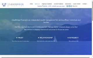 ClearBridge Financial LLC/ Larysa Prytula, CFP, CDFA website