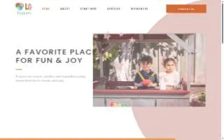 LG Daycare of Campbell website