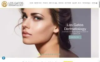 Los Gatos Dermatology of Campbell website