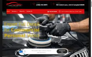 LuxeLine Autos website