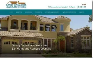 Mike Howard Garage Doors website