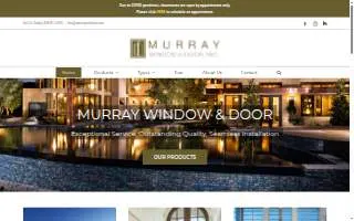 Murray Window & Door of Campbell website