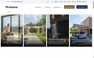 Renson Automotive website