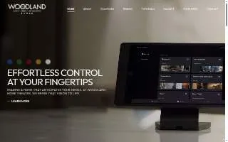 Woodland Home Theater website